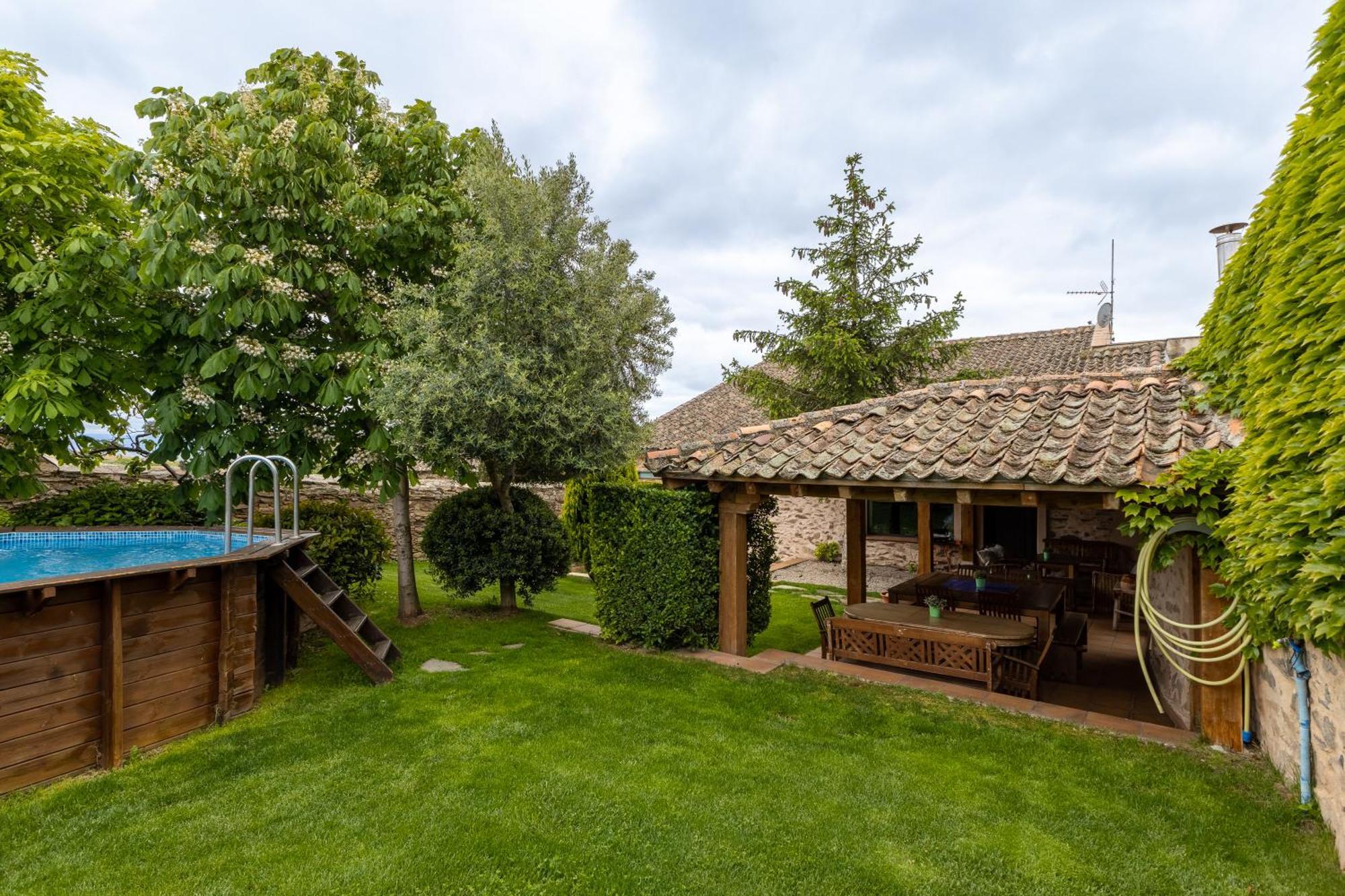 הוילה Santa Maria la Real de Nieva La Casona Y Casitas De Tabladillo מראה חיצוני תמונה